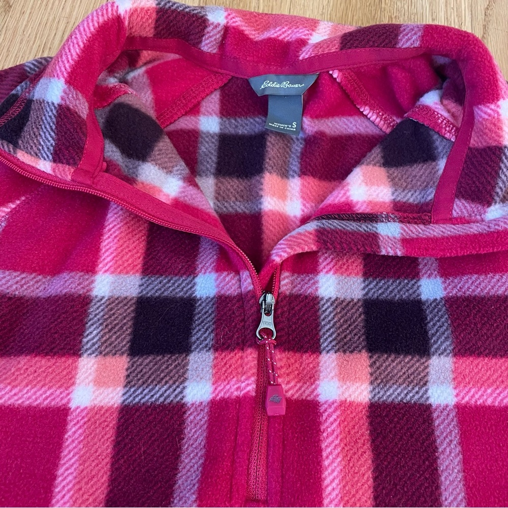 Eddie Bauer Women’s Fleece Pullover Sz-S - Picture 4 of 9